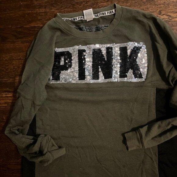 Victorias Secret Blingy Sweatshirt - Picture 3 of 4